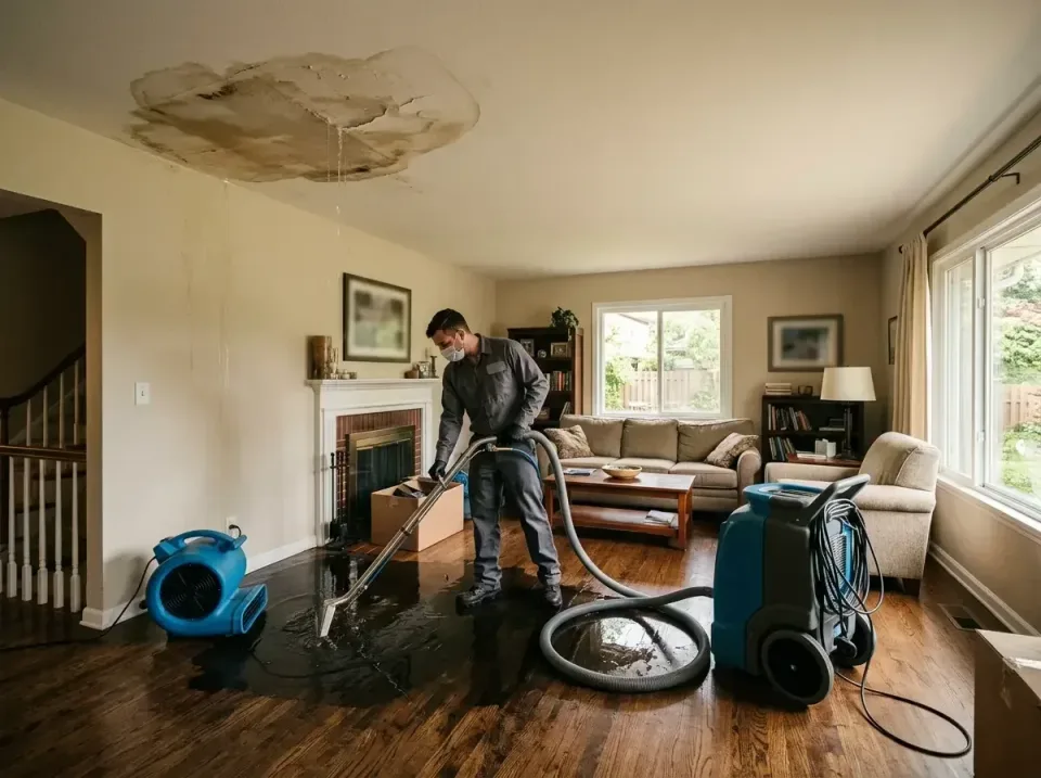 attic-pipe-burst-ceiling-drip-008 — frequently asked questions, Water Damage Restoration & Carpet Care in Abingdon, MD